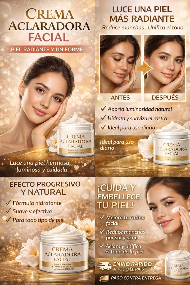 CREMA ACLARADORA FACIAL
