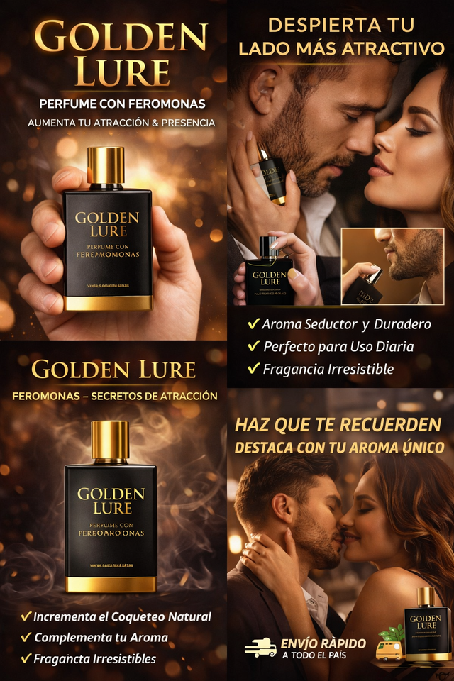 Golden Lure - Perfume con Feromonas