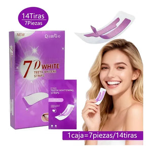 CINTAS BLANQUEADORAS DENTALES 7D WHITE