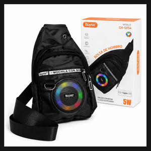 CROSSBODY CON PARLANTE BLUETOOTH