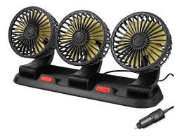 VENTILADOR TRIPLE CABEZA PARA AUTO