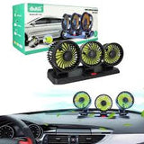 VENTILADOR TRIPLE CABEZA PARA AUTO